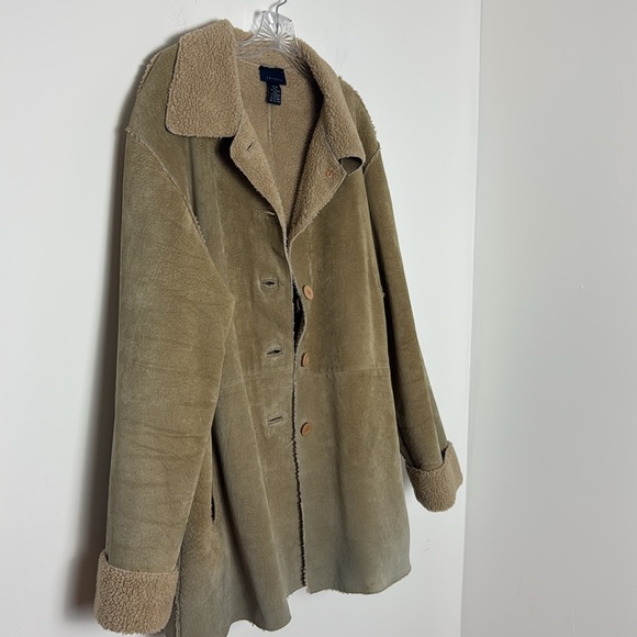 Vintage Seude Shearling Jacket - Picture 3 of 8